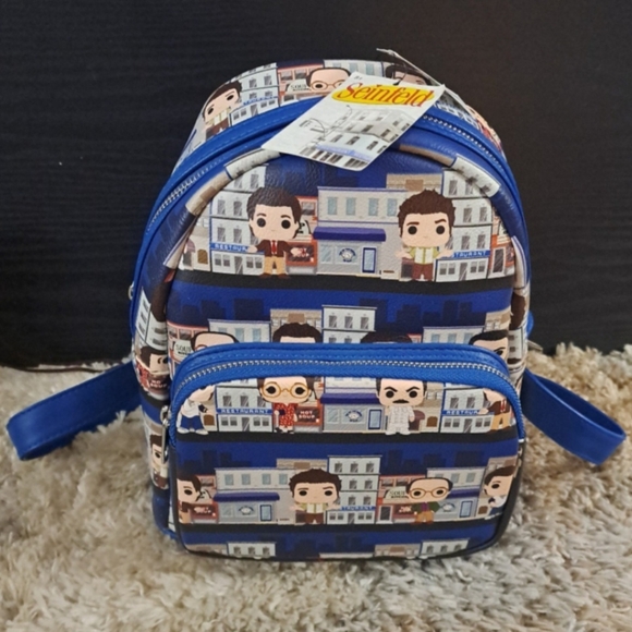 FUNKO POP! SEINFELD MINI BACKPACK AOP NWT - Picture 5 of 8